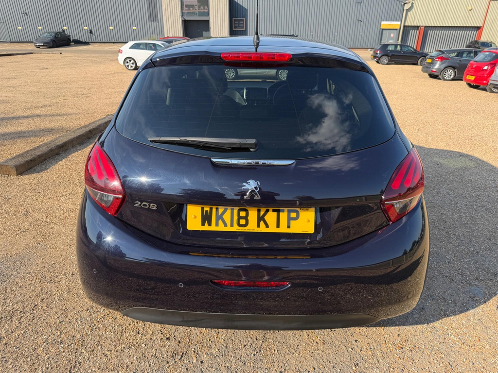 Peugeot 208 1.2 Puretech Allure Premium Euro 6 Ss Blue #6