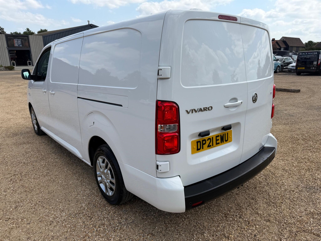 Vauxhall Vivaro 1.5 Turbo D 2900 Sportive L2 H1 Euro 6 Ss DP21EWU White #5