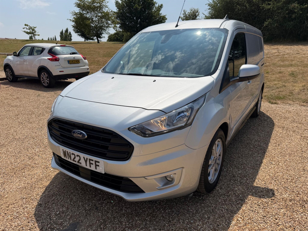 Ford Transit Connect 1.5 250 Ecoblue Limited L2 Euro 6 Ss WN22YFF Silver #3