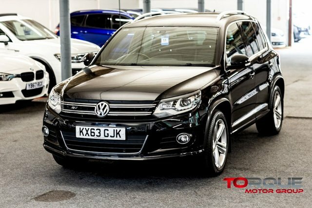 Volkswagen Tiguan 2.0 Tdi Bluemotion Tech R-line Suv Manu Black