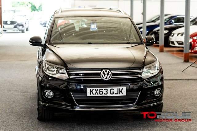 Volkswagen Tiguan 2.0 Tdi Bluemotion Tech R-line Suv Manu KX63GJK Black #2
