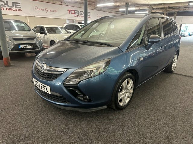 Vauxhall Zafira Tourer 1.4T 16V Exclusiv Mpv Euro 5 14 Blue
