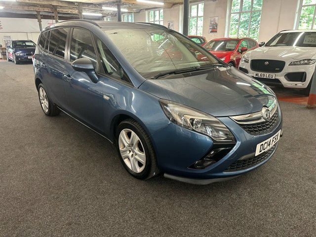 Vauxhall Zafira Tourer 1.4T 16V Exclusiv Mpv Euro 5 14 Blue #3