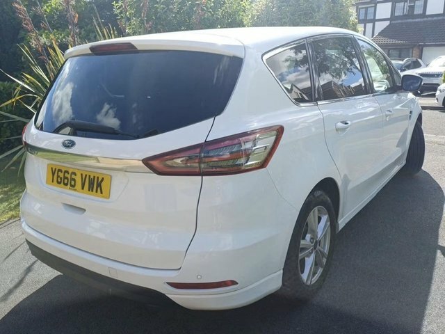 Ford S-Max 2.0 Tdci Titanium Mpv Euro 6 S White #3