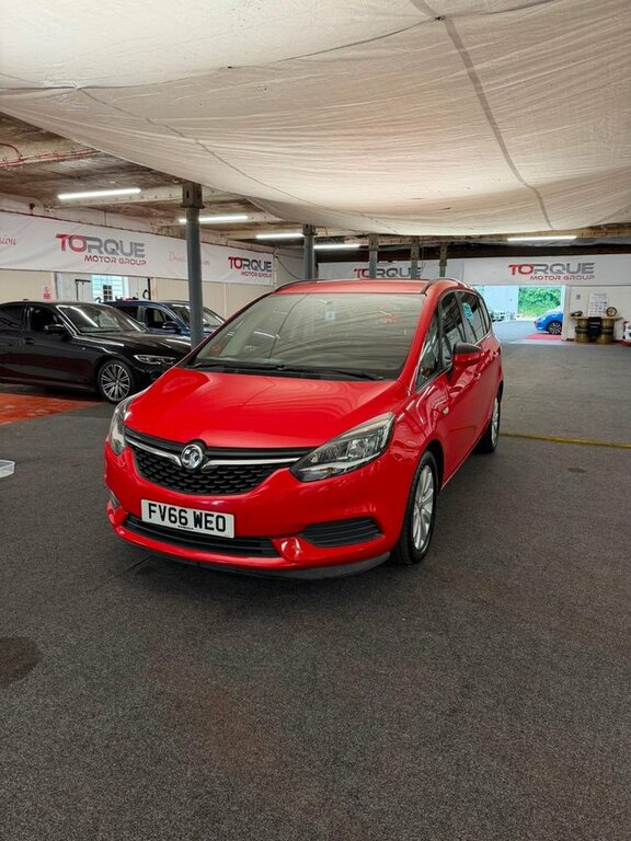 Vauxhall Zafira Tourer 1.4I Turbo Design Mpv Euro 6 14 Red