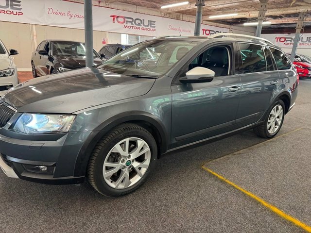 Skoda Octavia 2.0 Tdi Scout Estate Dsg 4Wd Euro 6 S Grey #2