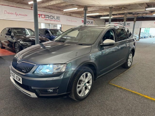 Skoda Octavia 2.0 Tdi Scout Estate Dsg 4Wd Euro 6 S Grey