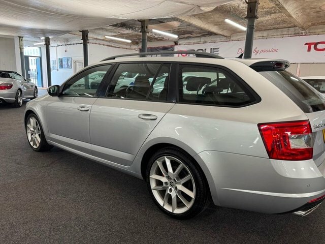 Skoda Octavia 2.0 Tdi Vrs Estate Euro 6 S S Silver #4