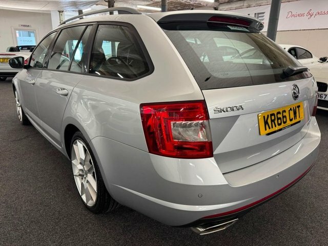 Skoda Octavia 2.0 Tdi Vrs Estate Euro 6 S S Silver #3