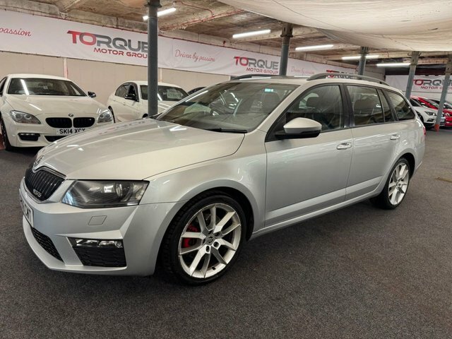 Skoda Octavia 2.0 Tdi Vrs Estate Euro 6 S S Silver