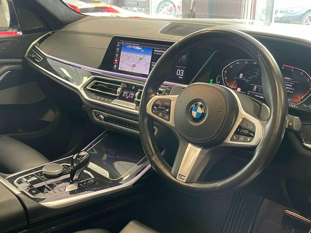 BMW X7 3.0 X7 Xdrive 30D M Sport 4Wd White #2