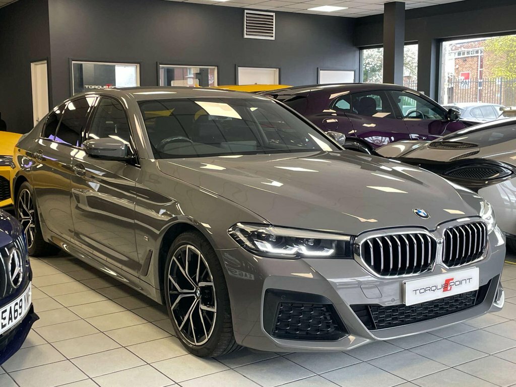 BMW 5 Series 2.0 520D Xdrive M Sport Mhev 4Wd Grey