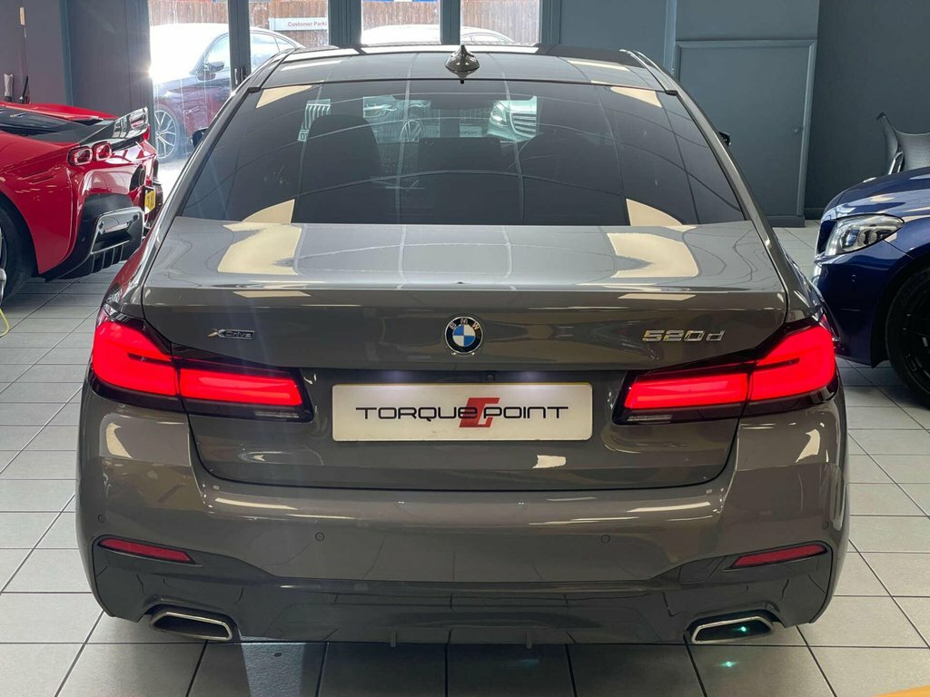 BMW 5 Series 2.0 520D Xdrive M Sport Mhev 4Wd NV71CRU Grey #5
