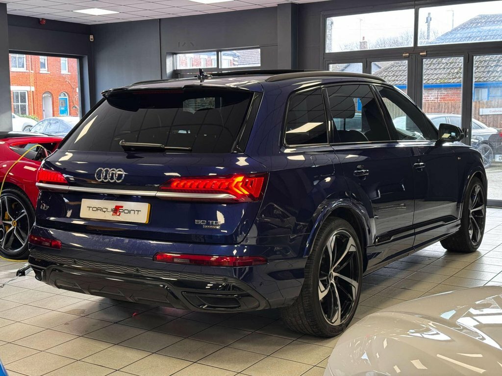 Audi Q7 3.0 Q7 Black Edition 50 Tdi Mhev Quattro 4Wd NL21PZG Blue #3
