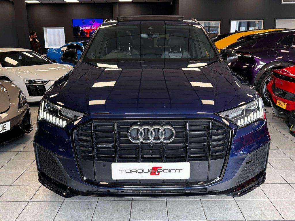Audi Q7 3.0 Q7 Black Edition 50 Tdi Mhev Quattro 4Wd NL21PZG Blue #4