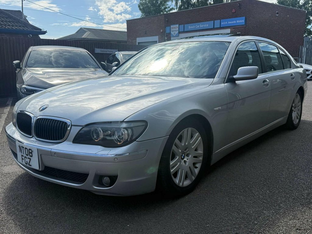 BMW 7 Series 4.8 750Li V8 Saloon Euro 4 367 Ps Silver #4