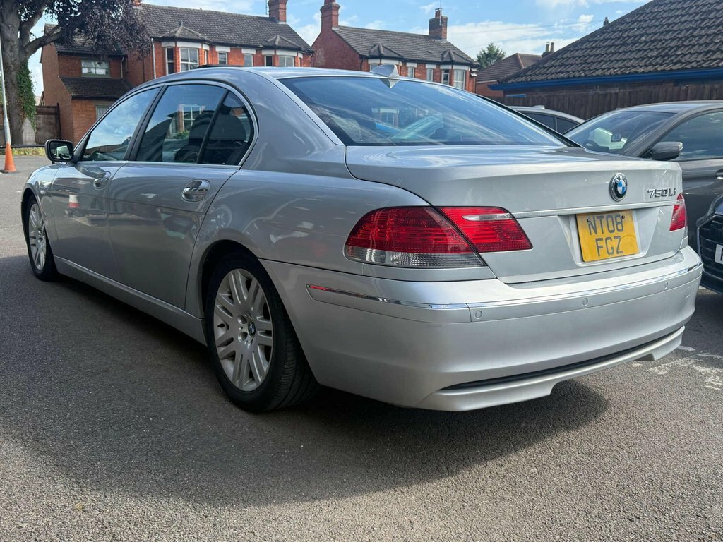 BMW 7 Series 4.8 750Li V8 Saloon Euro 4 367 Ps Silver #3