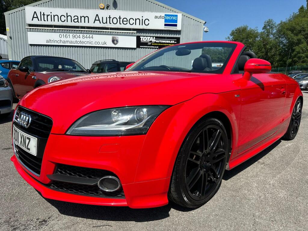 Audi TT Convertible 1.8 Tfsi S Line Roadster Euro 5 2 Red