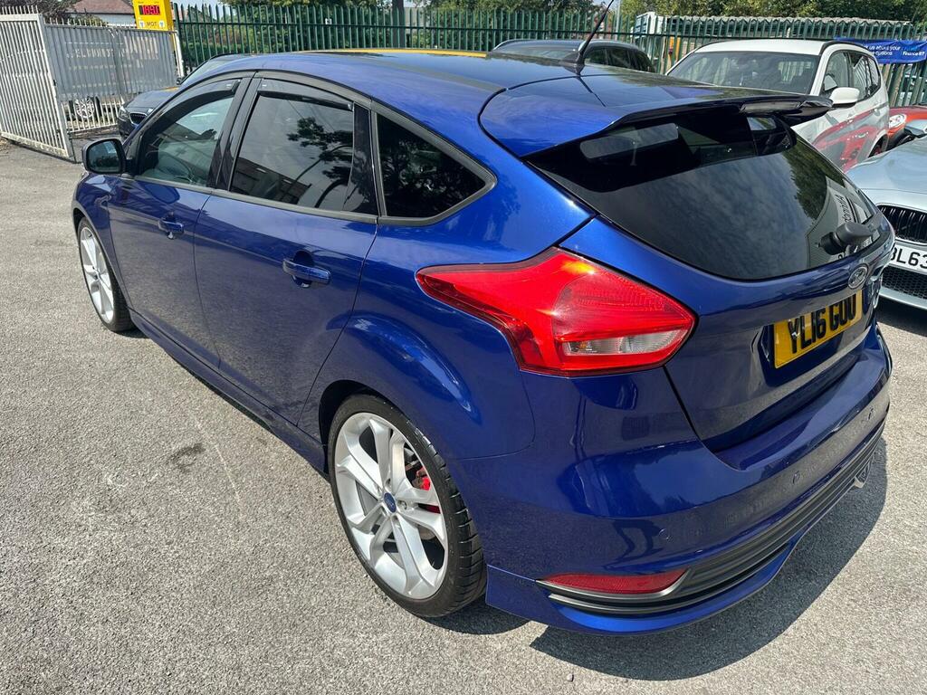 Ford Focus Hatchback 2.0 Tdci St-3 Euro 6 Ss 201616 YL16GOU Blue #4