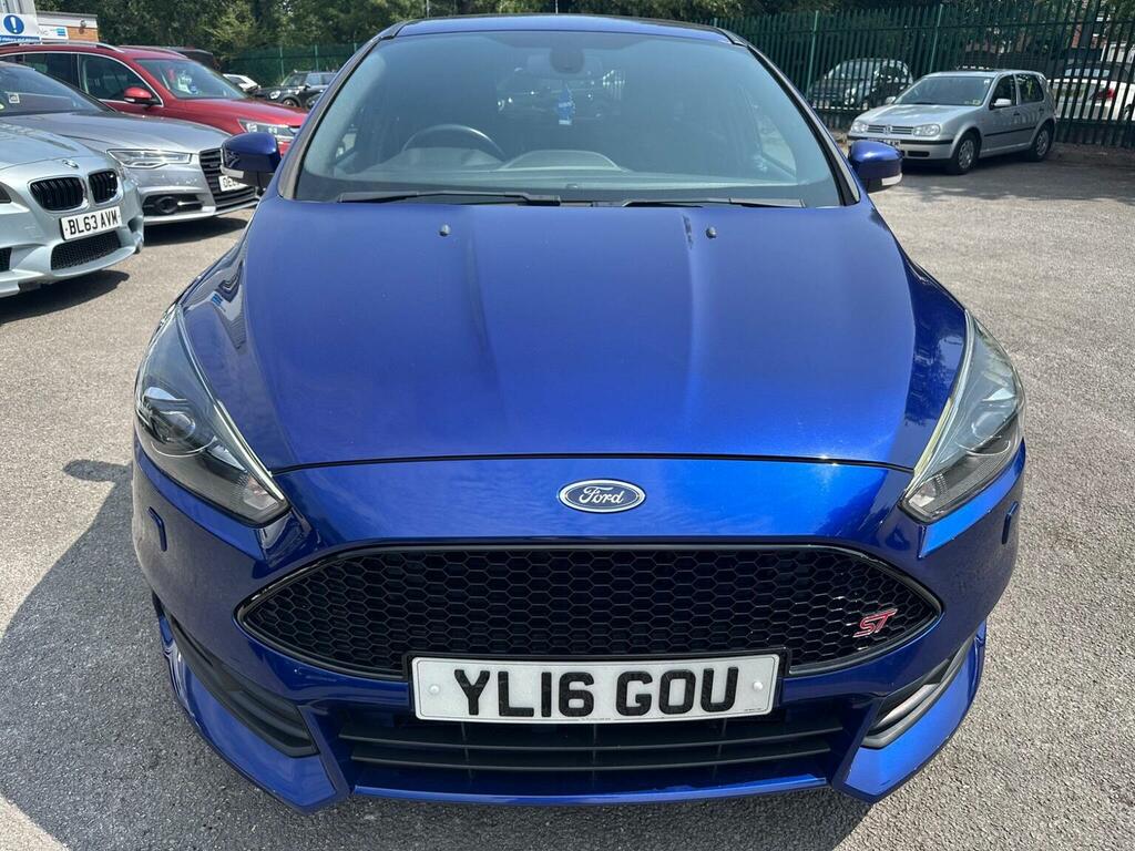 Ford Focus Hatchback 2.0 Tdci St-3 Euro 6 Ss 201616 YL16GOU Blue #3