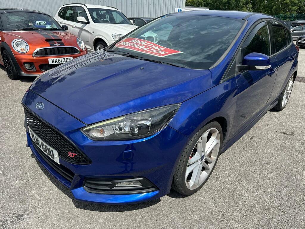 Ford Focus 2.0 Tdci St-3 Euro 6 Ss Blue #4