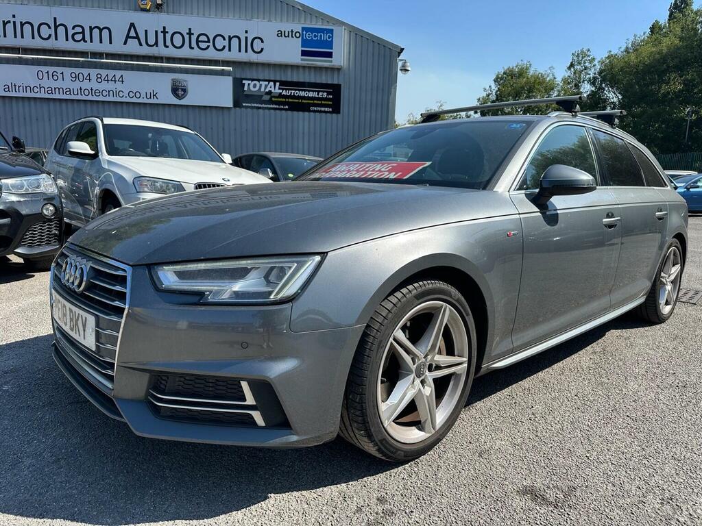 Audi A4 Avant Estate 2.0 Tdi Ultra S Line S Tronic Euro 6 Ss Grey