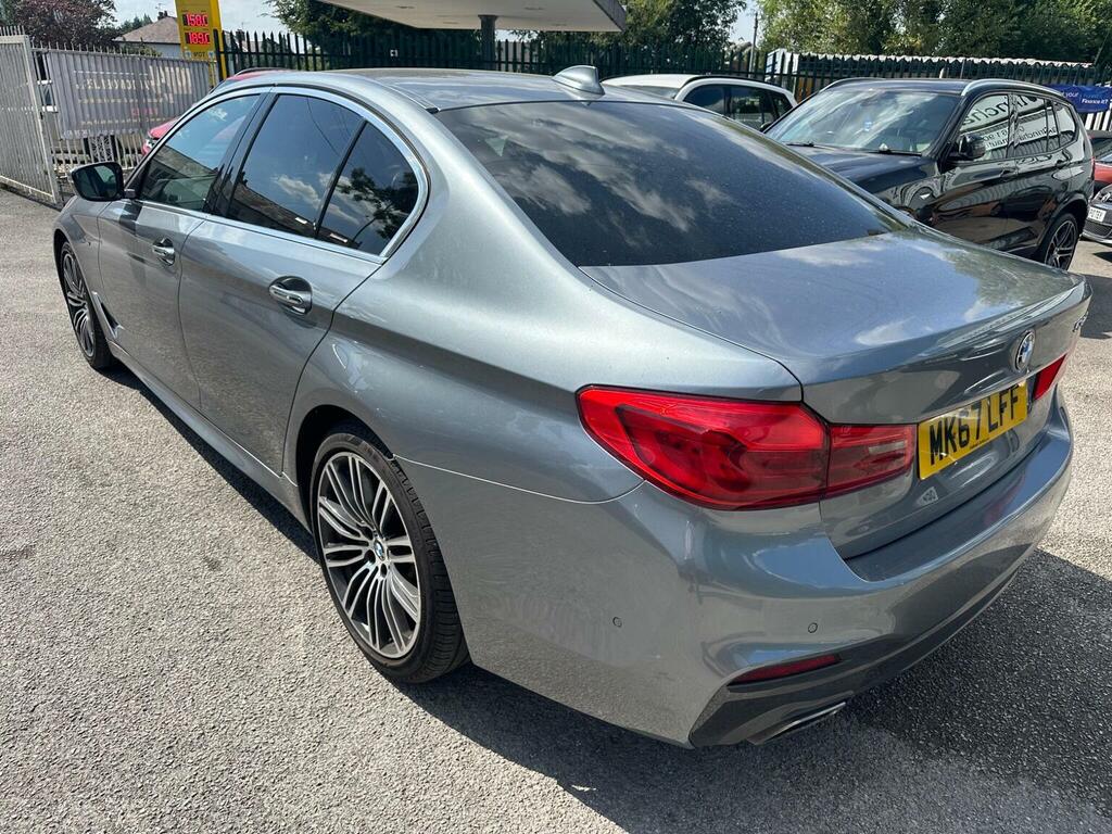 BMW 5 Series Saloon 3.0 530D M Sport Euro 6 Ss 201 MK67LFF Blue #5