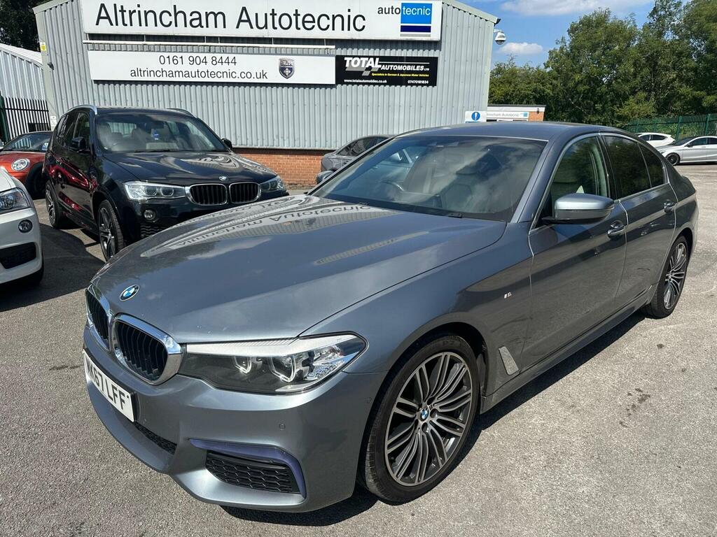 BMW 5 Series Saloon 3.0 530D M Sport Euro 6 Ss 201 MK67LFF Blue #4