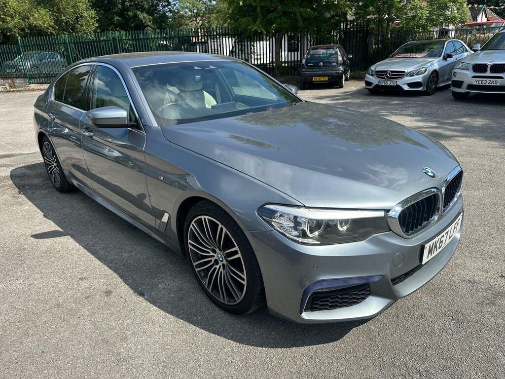 BMW 5 Series Saloon 3.0 530D M Sport Euro 6 Ss 201 MK67LFF Blue #2