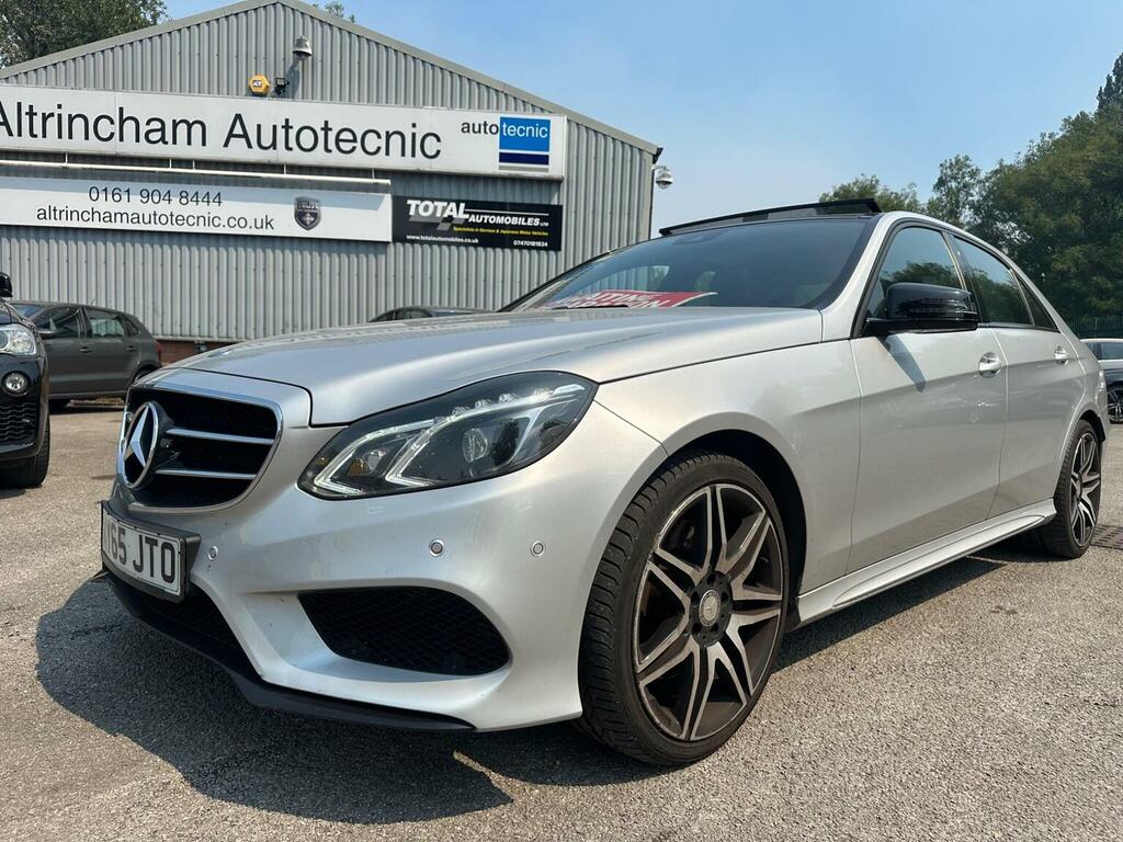 Mercedes-Benz E Class 3.0 E350 V6 Bluetec Amg Night Edition Premium G- Silver