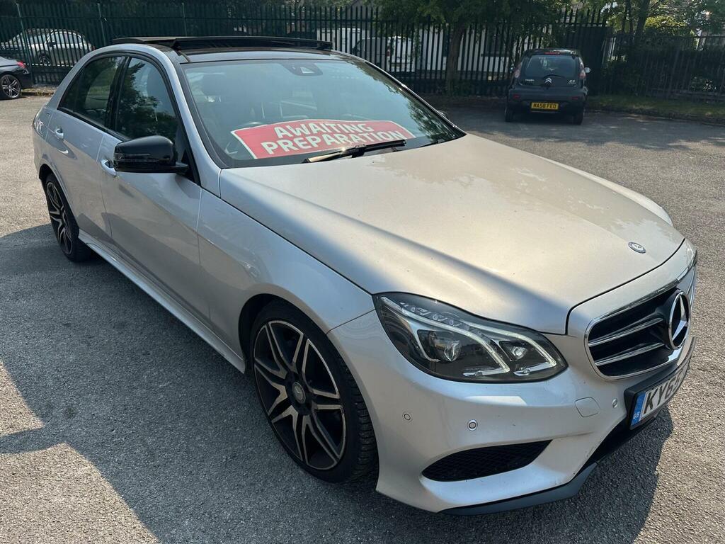 Mercedes-Benz E Class 3.0 E350 V6 Bluetec Amg Night Edition Premium G- Silver #2