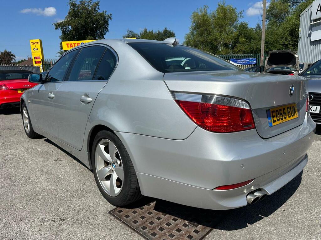 BMW 5 Series Saloon 3.0 Silver #9