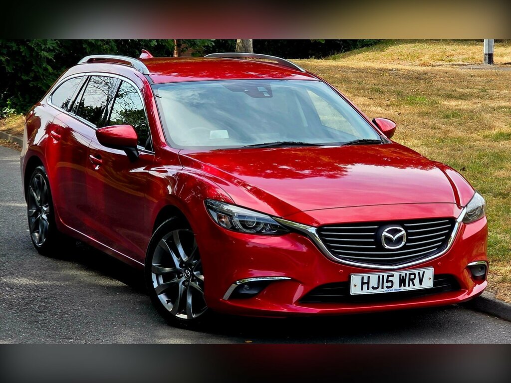 Mazda 6 2.2 Skyactiv-d Sport Nav Tourer Euro 6 Ss HJ15WRV Red #4