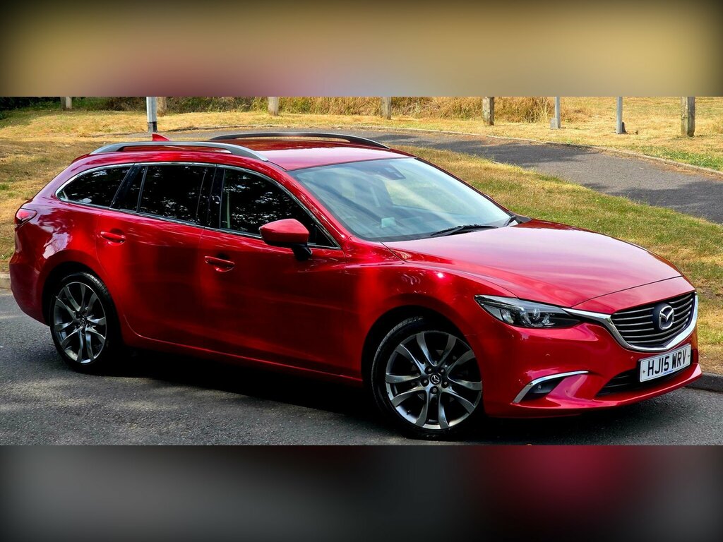 Mazda 6 2.2 Skyactiv-d Sport Nav Tourer Euro 6 Ss HJ15WRV Red #5