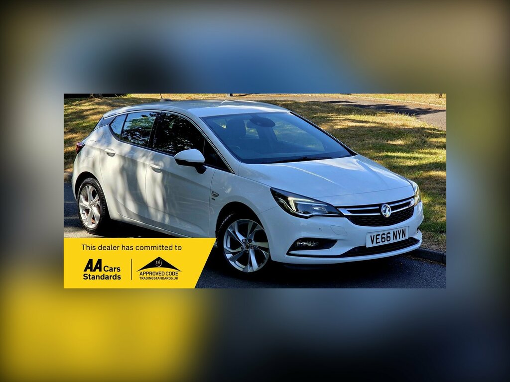 Vauxhall Astra 1.4I Turbo Sri Euro 6 Ss White