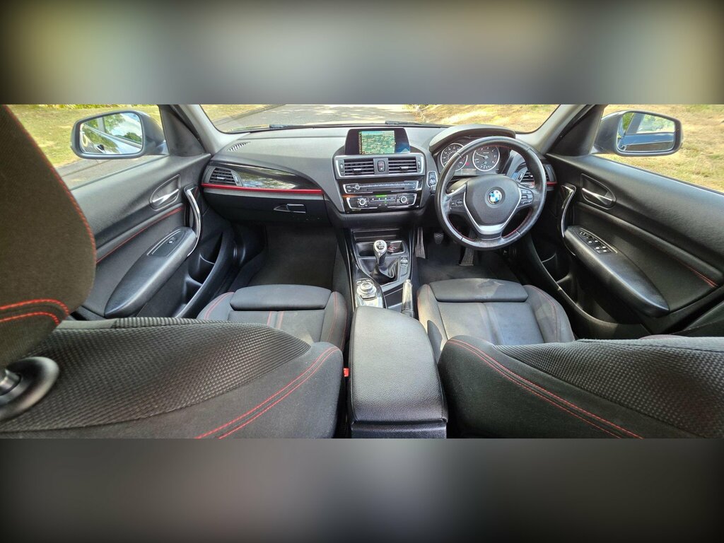 BMW 1 Series 2.0 120D Sport Euro 6 Ss Black #3