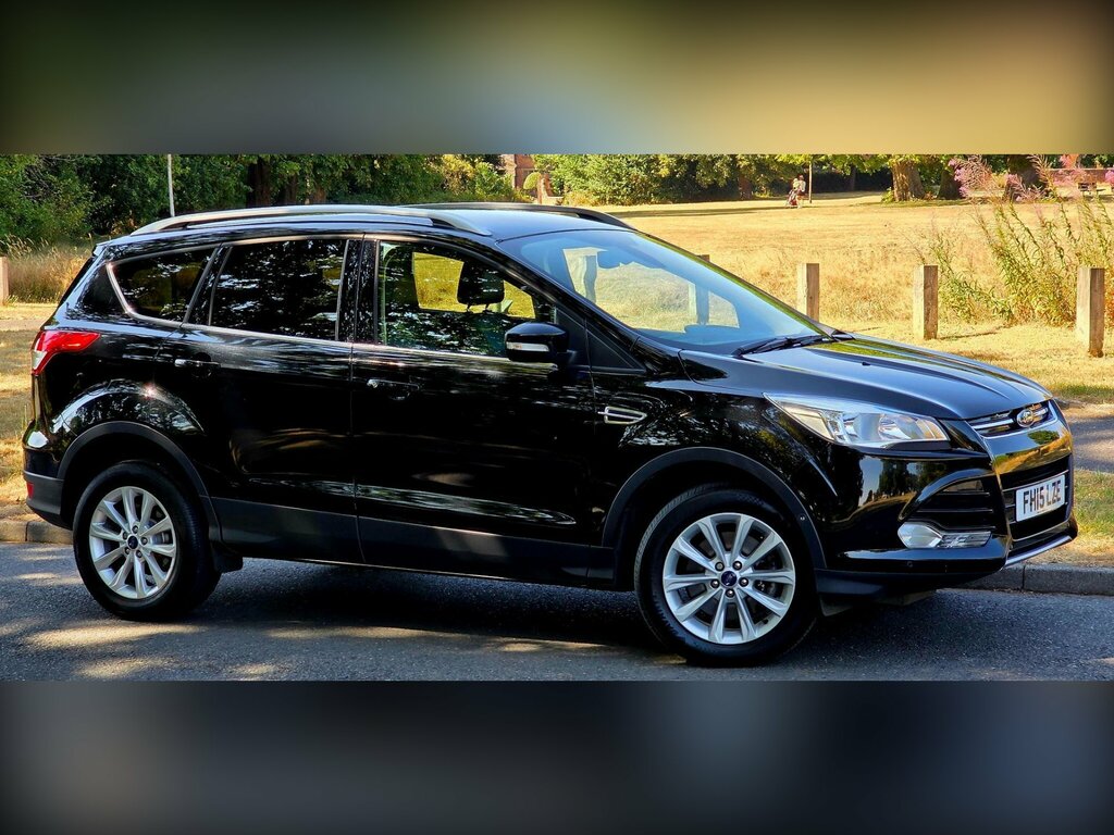 Ford Kuga 2.0 Tdci Titanium Powershift Awd Euro 6 Ss FH15LZE Black #6