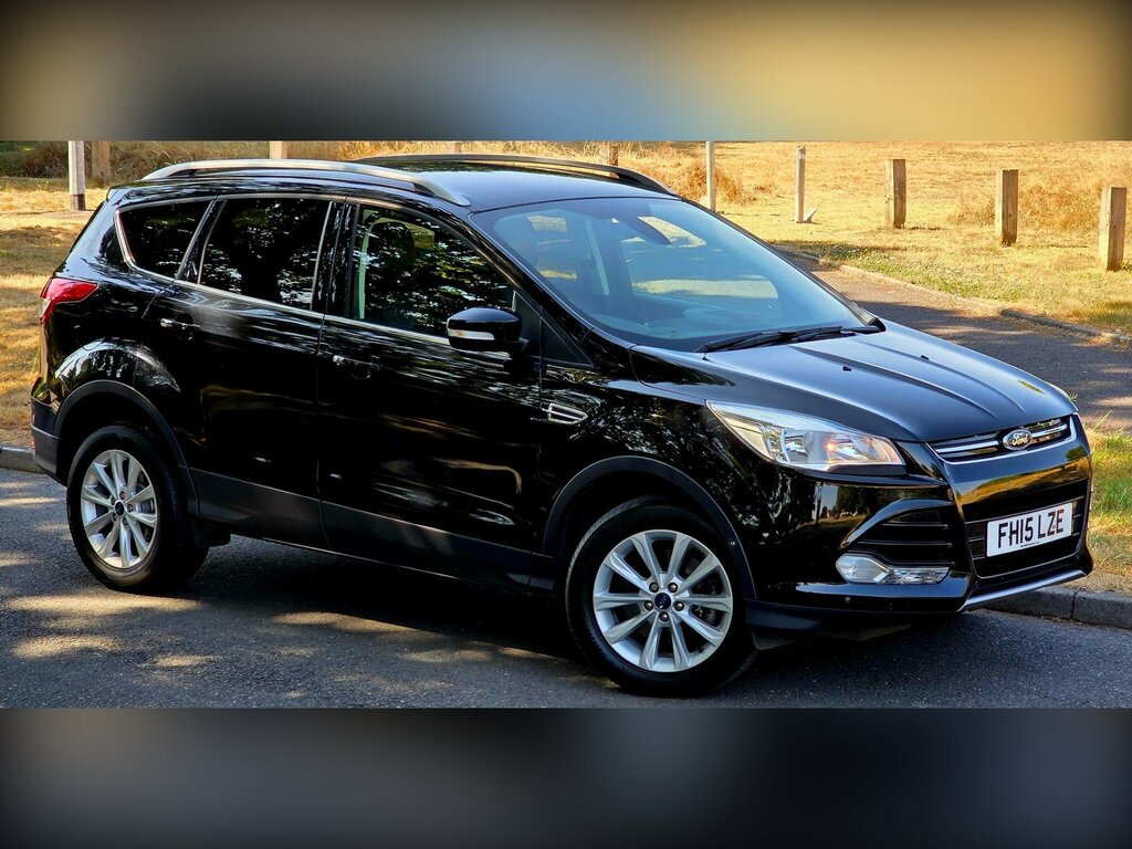 Ford Kuga 2.0 Tdci Titanium Powershift Awd Euro 6 Ss FH15LZE Black #5