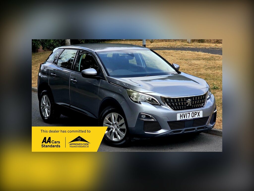 Peugeot 3008 1.2 Puretech Active Eat Euro 6 Ss Grey