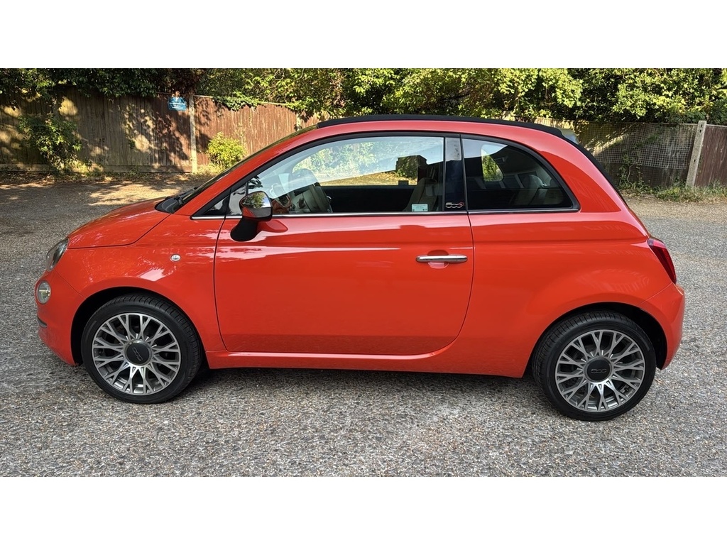 Fiat 500C 1.2 Anniversario Convertible Eur Red #4