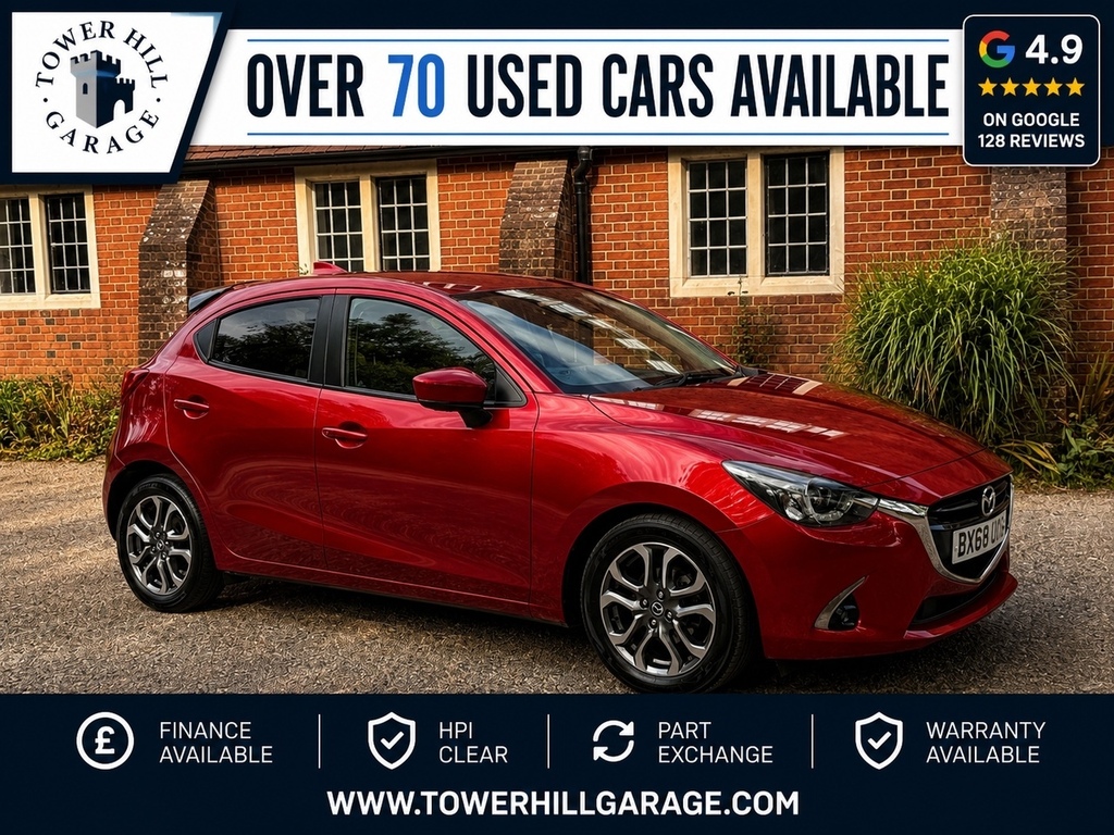 Mazda 2 1.5 Skyactiv-g Gt Sport Nav Hatchback Red