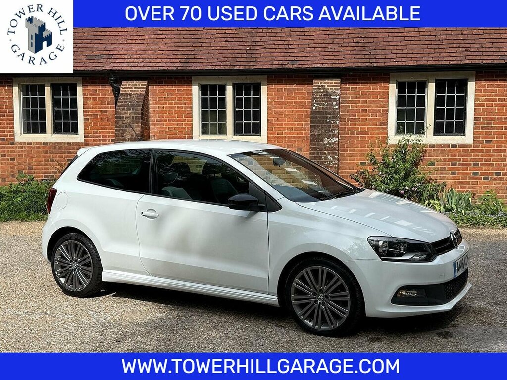Volkswagen Polo 1.4 Tsi Bluemotion Tech Act Bluegt Hatchback P White