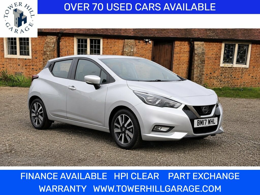 Nissan Micra 1.0 Acenta Hatchback Euro 6 71 Silver