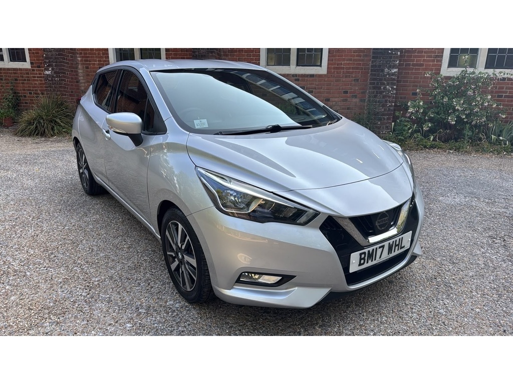 Nissan Micra 1.0 Acenta Hatchback Euro 6 71 Silver #2