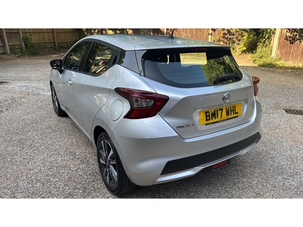 Nissan Micra 1.0 Acenta Hatchback Euro 6 71 Silver #6