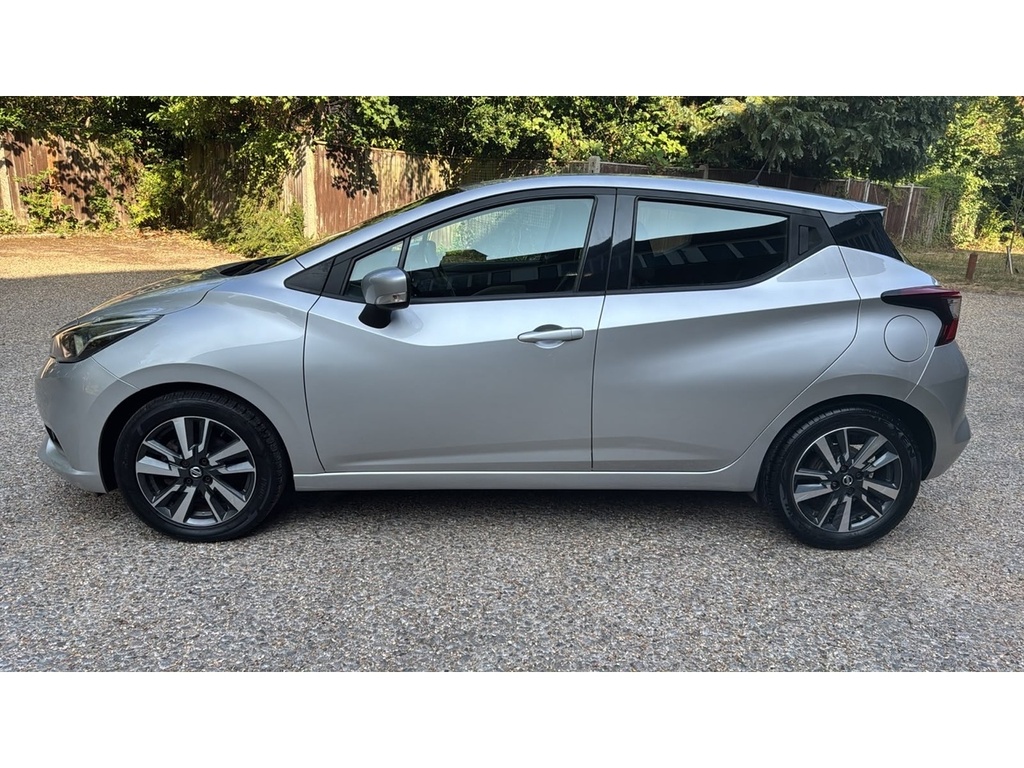 Nissan Micra 1.0 Acenta Hatchback Euro 6 71 Silver #5