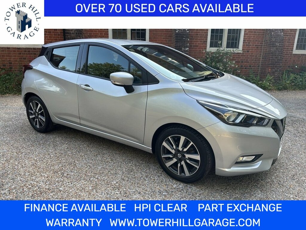 Nissan Micra 1.0 Acenta Hatchback Euro 6 71 Silver