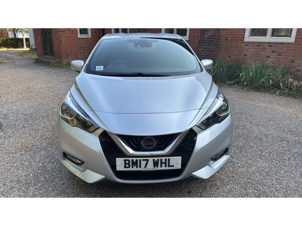 Nissan Micra 1.0 Acenta Hatchback Euro 6 71 Silver #3
