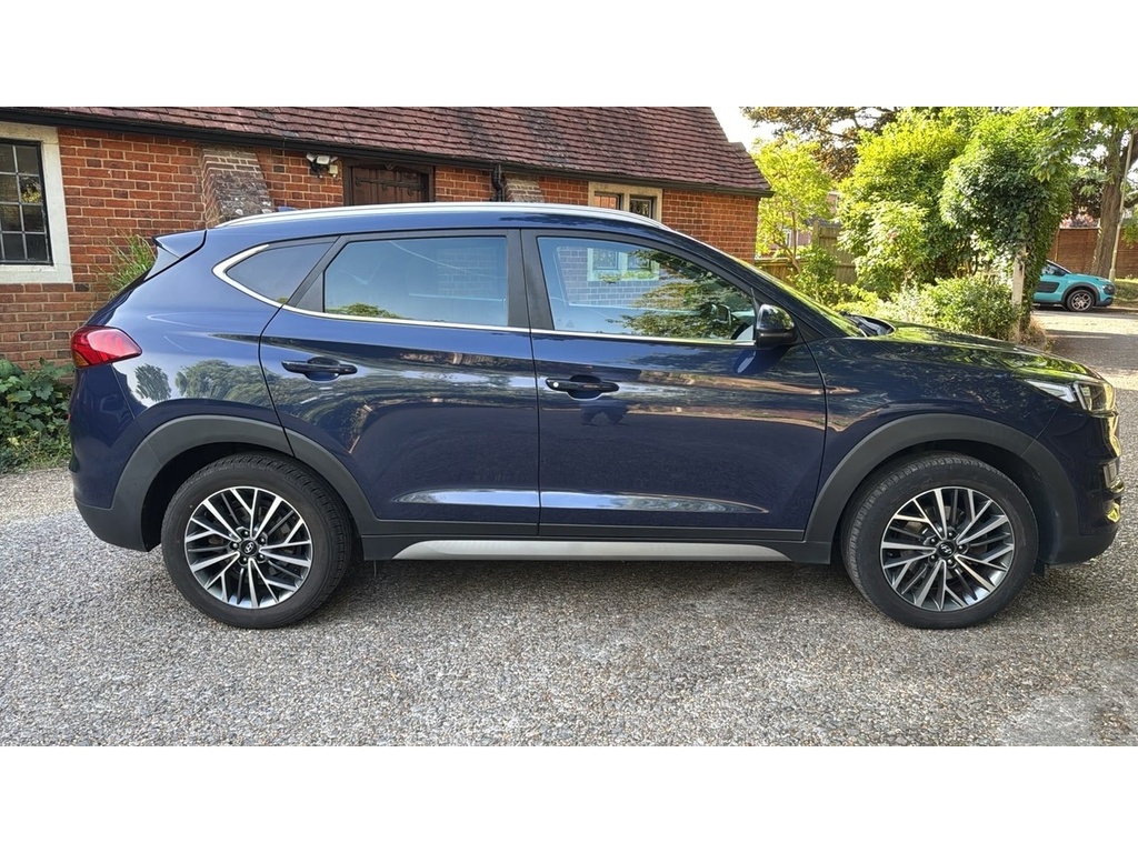 Hyundai Tucson 1.6 Crdi Premium Suv Euro 6 Ss YW19JCX Blue #6