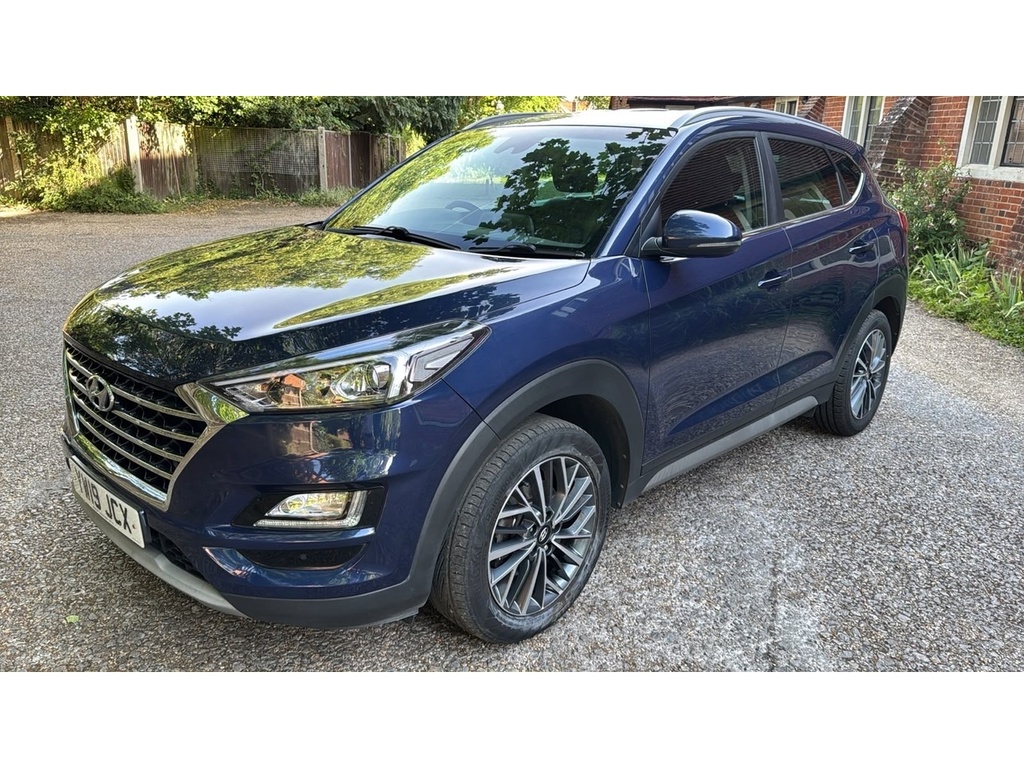 Hyundai Tucson 1.6 Crdi Premium Suv Euro 6 Ss YW19JCX Blue #4